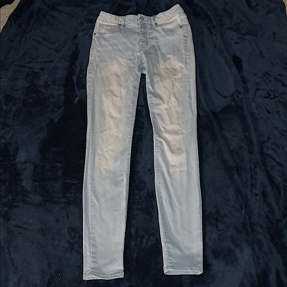 Light blue jeans